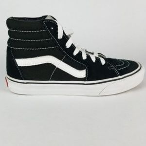 Vans SK8-HI Slim Black & White Women's Shoes